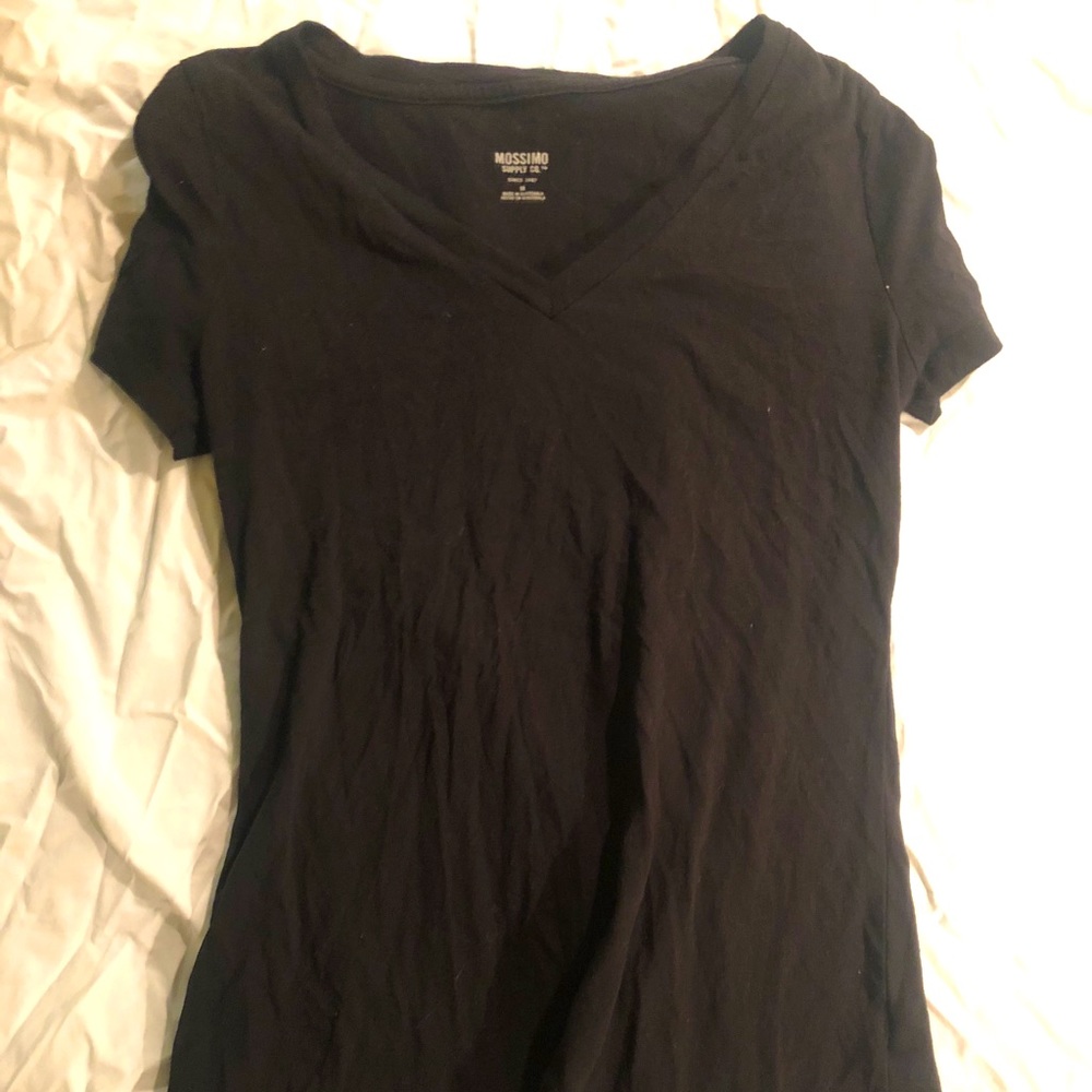 Mossimo Black V-neck T-shirt